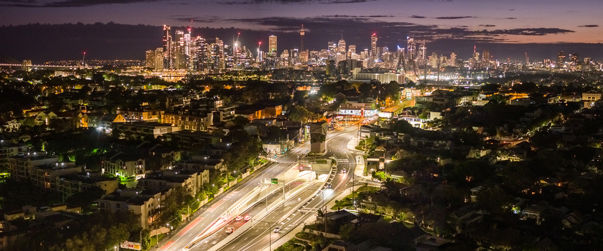 Rozelle interchange