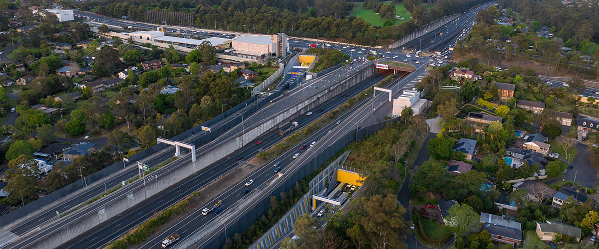 Aerial image of NorthConnex.